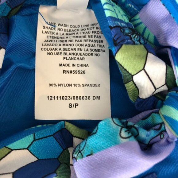 Lucky Brand Womens Swimsuit - V-Neck Underwire Once-Piece Small - Picture 9 of 9